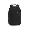 White Fashion Trendy Minimalist Durable Practical Lightweight Design Versatile Fabric Backpack Regular Men Backpack Black F53M623102FBK