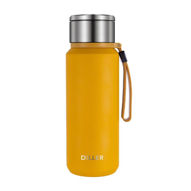 Diller Light Jump Series 304 Stainless Steel Thermos Bottle with Tea Infuser