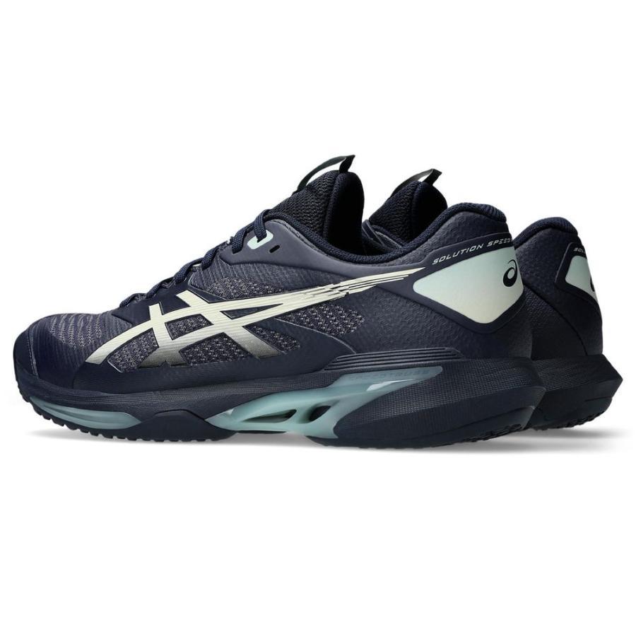 Asics Scarpe da Tennis Uomo Solution Speed FF 4 Comode Resistenti Basse Sneakers Nere 1041A534-400