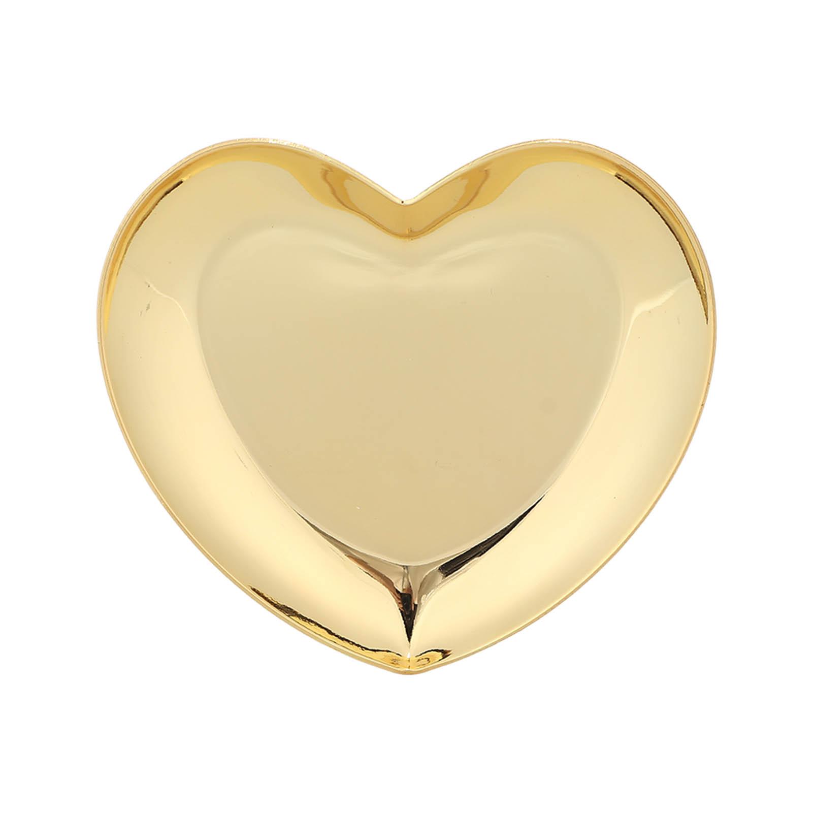 

Nail Art Display Board Stainless Steel Heart Shape Cosmetic Makeup Manicure Tips Color Mixing