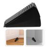Door Stopper Rubber Door Wedge Heavy Duty for Home Use 3Pcs Black
