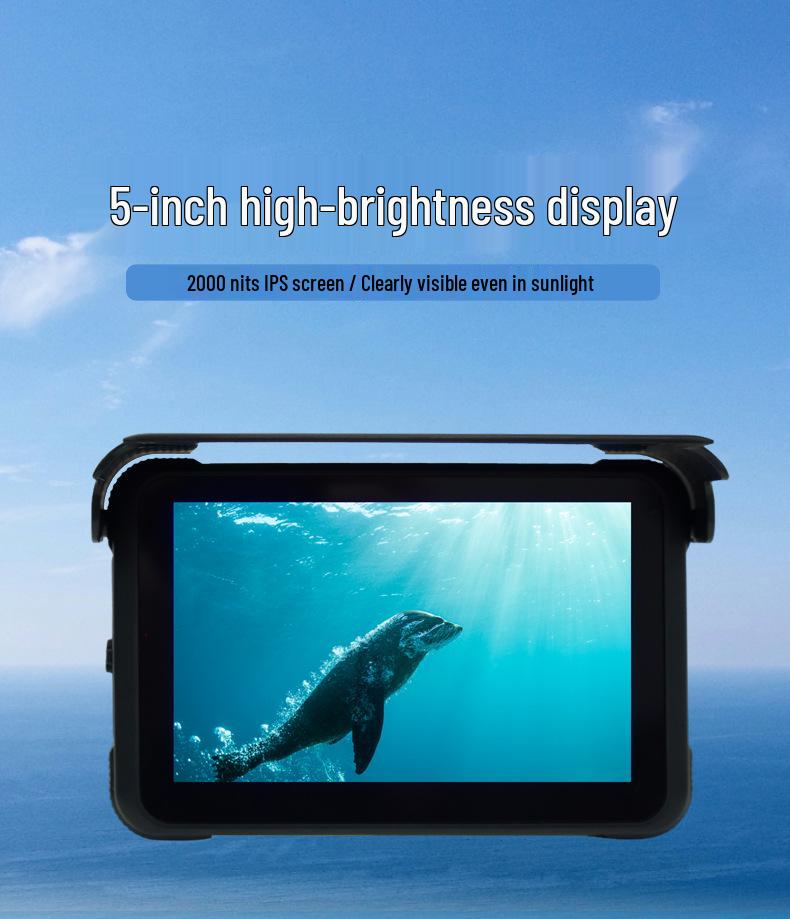 2025 Ultra HD Underwater Fish Finder with Night Vision Camera
