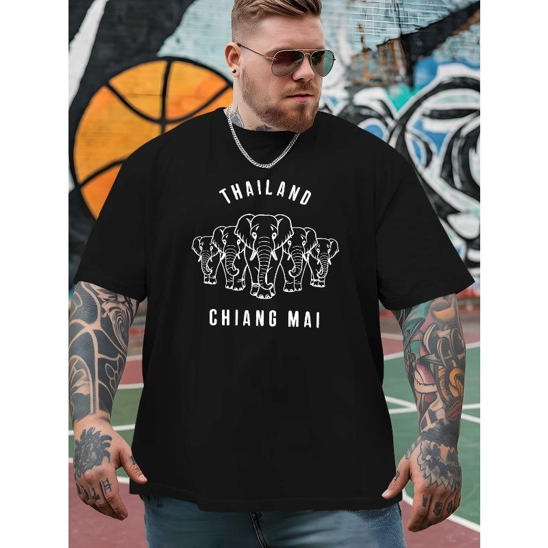 

Men S Graphic Tees from Chiang Mai, Thailand, Suitable for Outdoor Activities And Casual Wear, Featuring The Latest Styles in Plus Sizes XL
