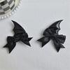Novelty Bat Wing Devil Hair Clip for Adult Kids Cosplay Party Headwear Halloween Hairpin Set for Costume Parties 2PCS