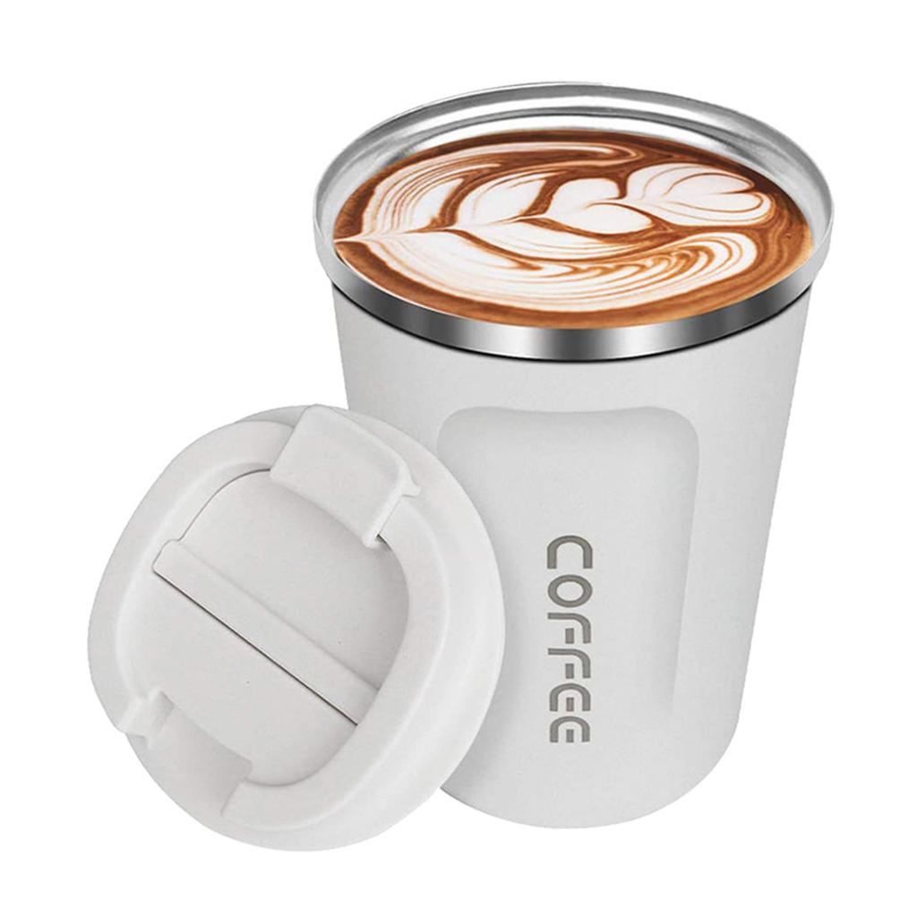 510ml Vacuum Stainless Steel Cup Coffee Cup Double Layer Anti-scald Insulation Cup Temperature Keep Cup