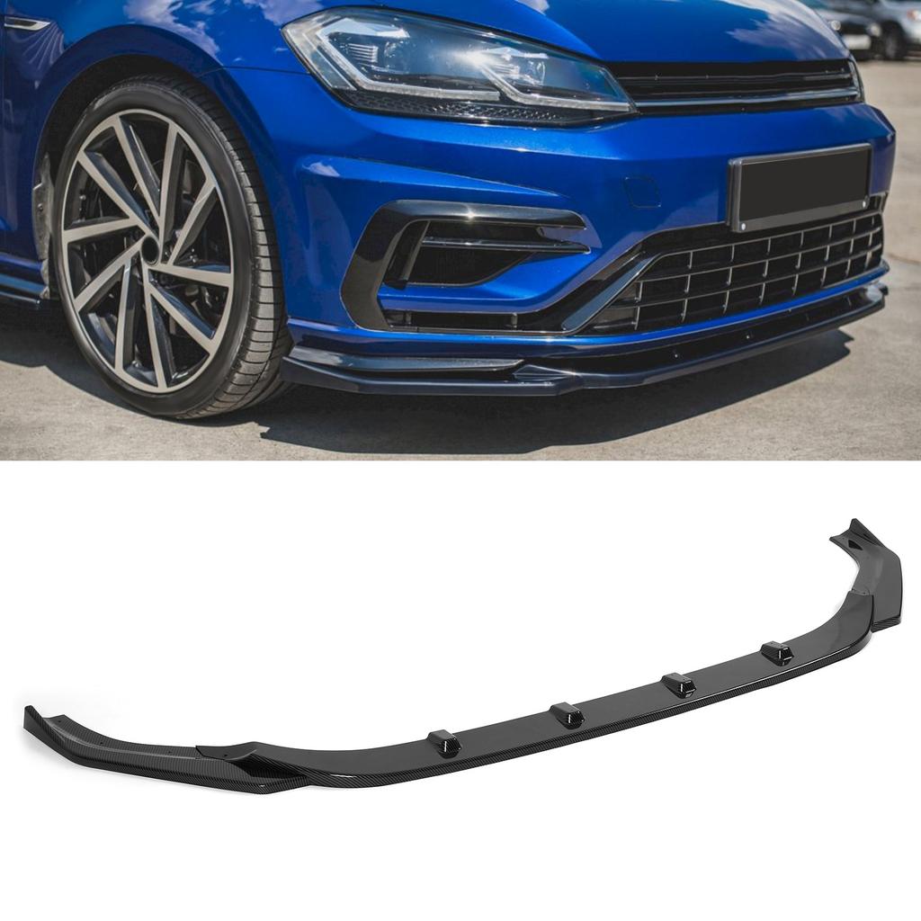 3PCS Maxton   Front Bumper Splitter Lip Kits Replacement for MK7.5 R 20172020
