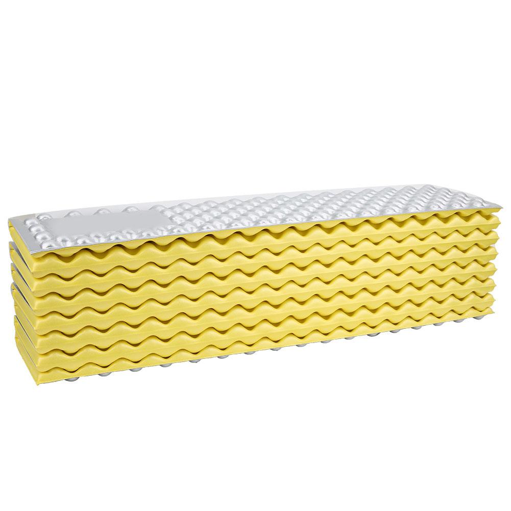 Outdoor Foldable Moisture Proof Foam Pads Mat for Camping Picnic Sleeping Mattress Cushion(yellow )