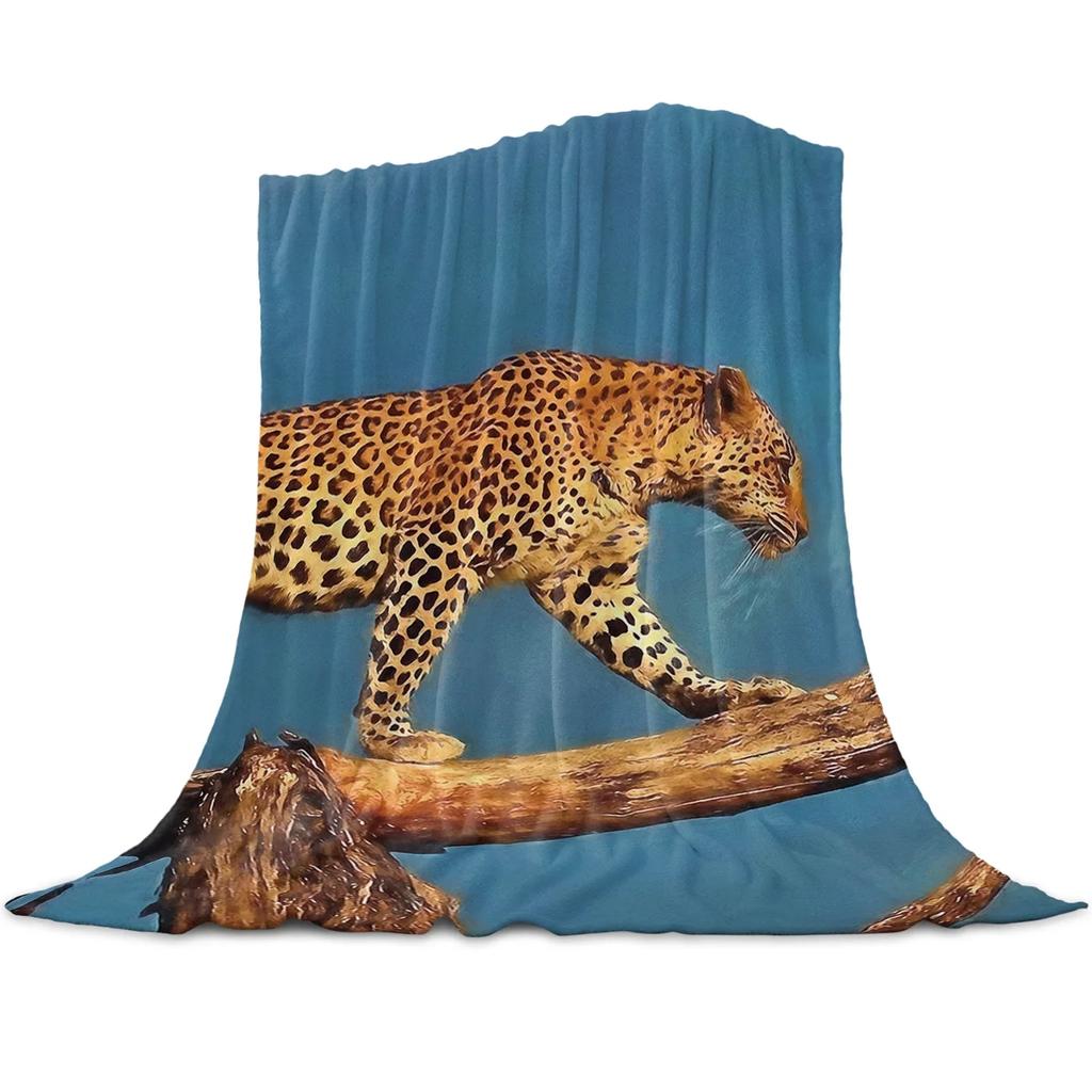 Gepard Tier Flanell Fleece Bettdecke Tagesdecke Bettbezug Bettabdeckung Weich Leicht Warm Gemütlich Überwurfdecken Queen King Size