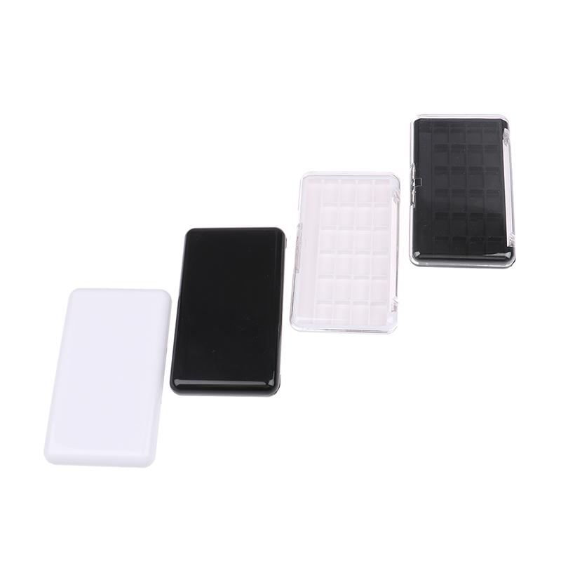 24 Bölmeli Kendin Yap Boş Far Paleti Paleti Allık Ruj Pudra Tutucu Kılıf