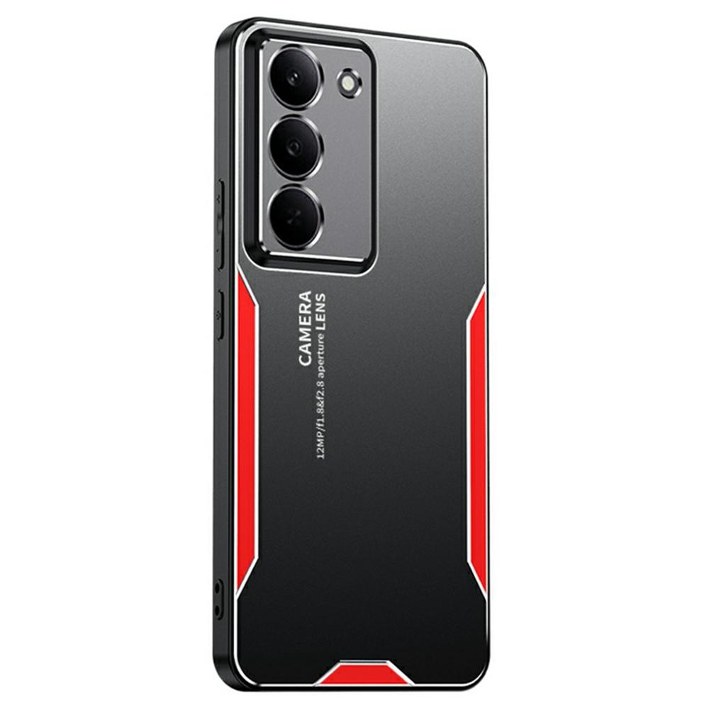 Pro Realme 14x 5G/V60 Pro 5G Pouzdro Hliníková slitina TPU PC Kryt zadní strany telefonu