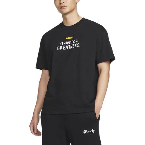 Nike Men's Black Retro Graphic Back Short-Sleeve T-Shirt