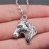 Unicorn Horse Fantasy Pendant Antique Bronze Metal Women Choker Necklace High Quality Gift
