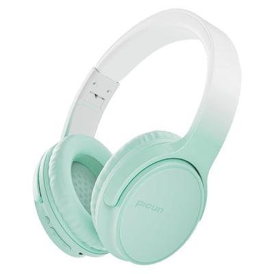 Cheergo Bluetooth Bezprzewodowe Przewodowe i Bezprzewodowe 30 Godzin Ciągłego HiFi Stereo Składane Audio Wygodne Idealne do i Filmów 5.3 Słuchawki, Urocze,
