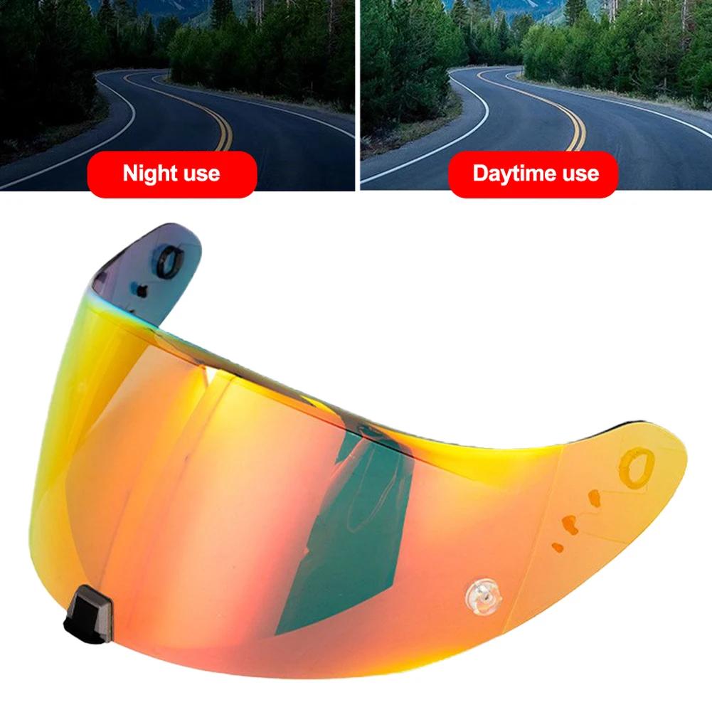 Helmvisier für Scorpion Exo 1400 Carbon R1 & EXO 520 391 Motorradhelm Visier Linse Beschichtet UV-Schutz Visier Gesichtsschutz