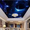 Starry Sky Ceiling Wall Mural 3d Planet Space Wallpaper Removable Large Wall Sticker For Living Room Bedroom Murals