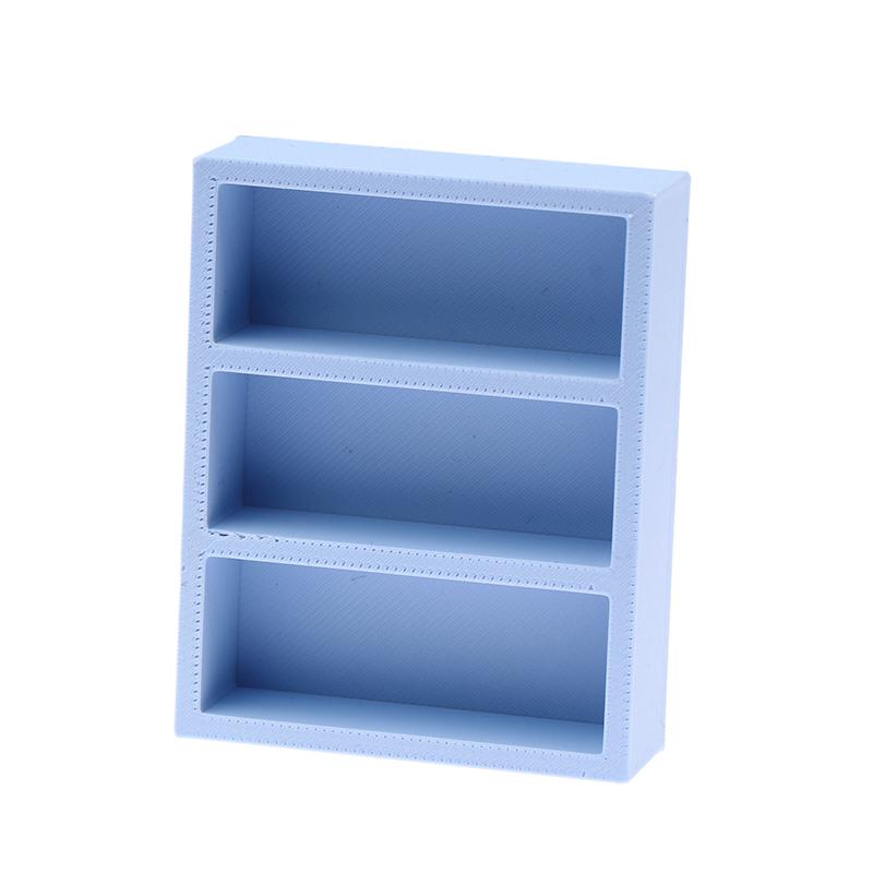 1/12 Dollhouse Mini Wall Cabinet Storage Shelves Dollhouse Furniture Decor Toys Dolls House Accessories Micro Scene Ornament