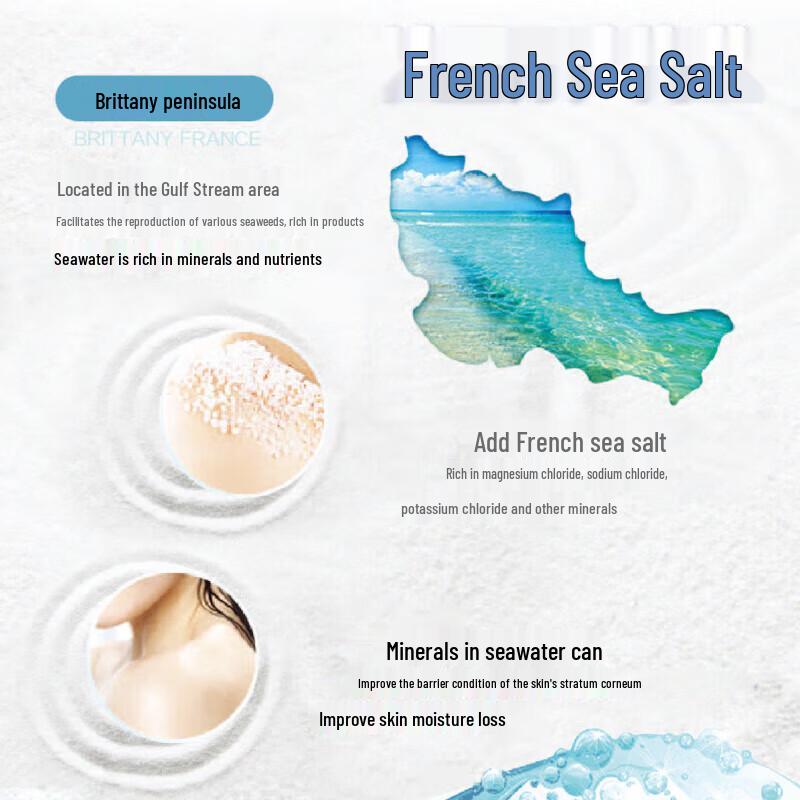 Aquair Bouncy & Moisturizing Body Wash with French Sea Salt