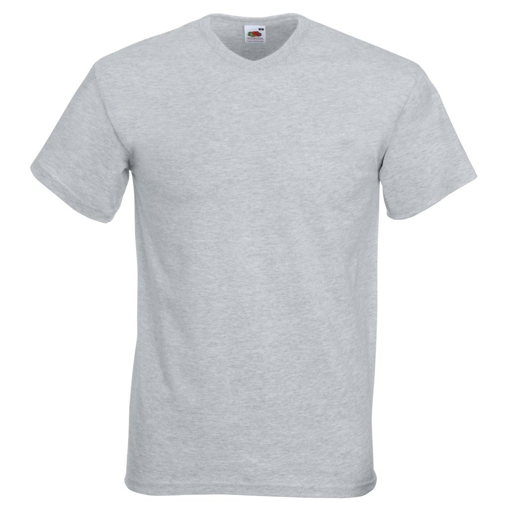 Fruit Of The Loom Mens Valueweight V-Neck, Short Sleeve T-Shirt