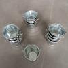With Handle Bucket Shot Glass Portable Tiny Pail Cup Creative Metal Drinking Cup  Bar