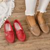 2024 Damen Leder Slipper Schuhe Täglich Damen Flats Damenschuhe Weiblich Frühling Mokassins Lässige Slipper Schuhe Damen Slipper