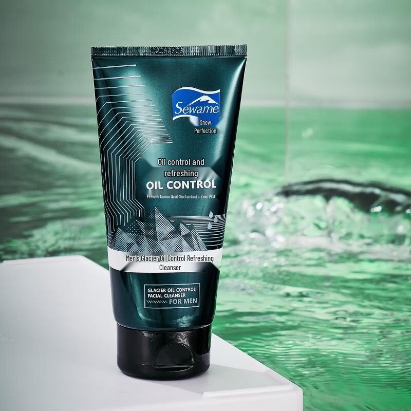 

Snow Perfection Men s Glacier Oil Control Facial Cleanser
