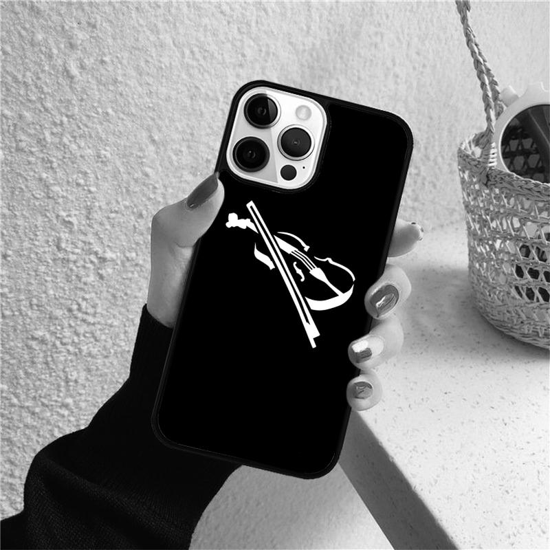 

Cool Music Violin C Phone Case for iPhone 17 Air 16 PRO MAX 15 14 PLUS 12 11 13 Back Cover Fundas Shell coque iPhone 14pro