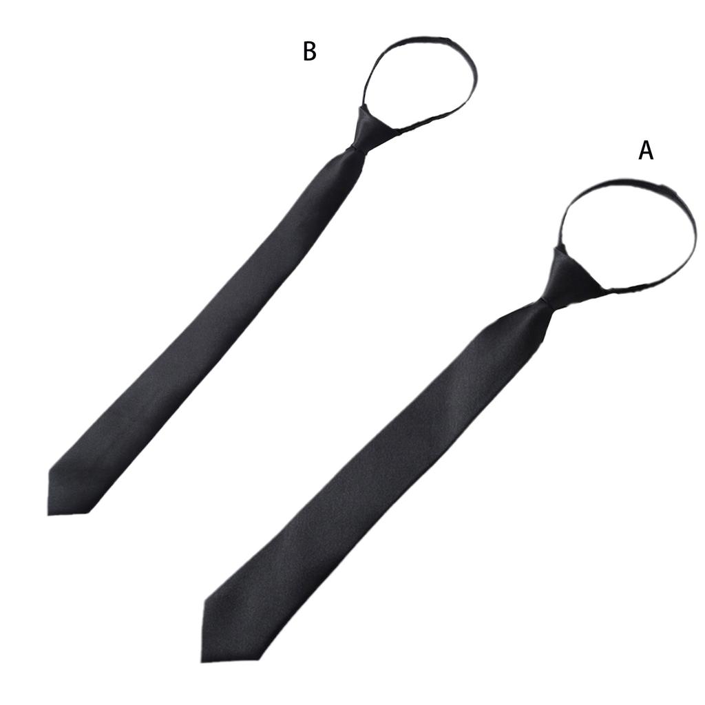 zip up neck tie