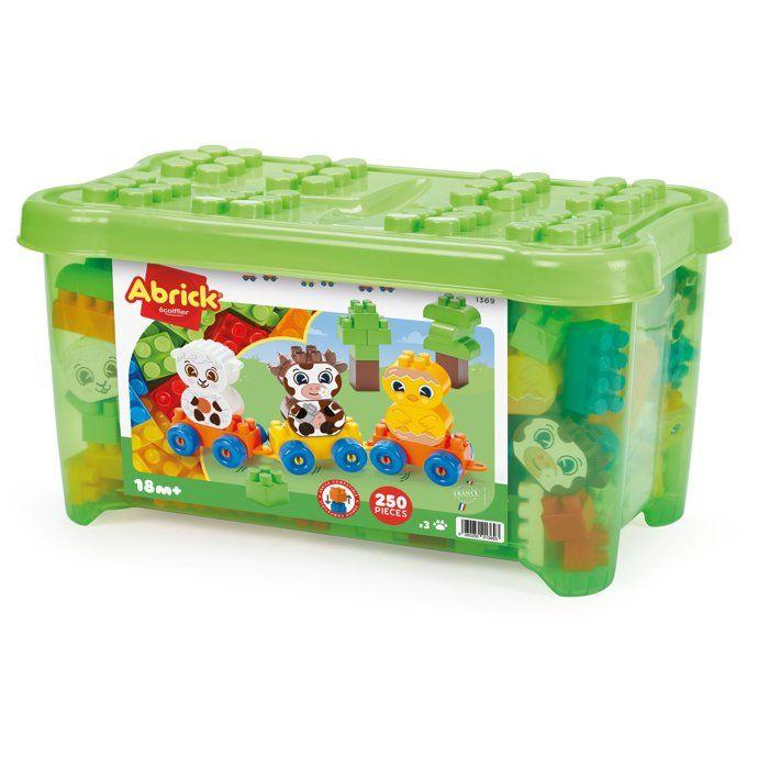 Coffret ferme Abrick - ECOIFFIER - 250 pcs - Des 18 mois