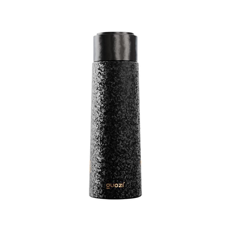 GUOZI Pure Titanium Double-Layer Tea Thermos Mug 350ml