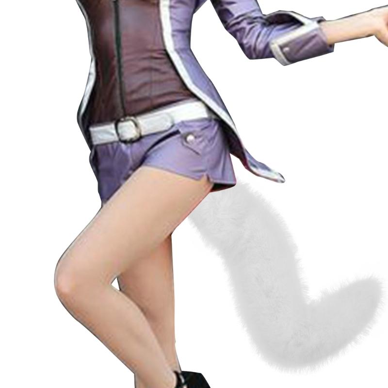 Adjustable Lolitas Faux Furs Tail for Cosplay Halloween Party Costume Anime Prop