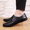 FashionNew Design Men Casual Shoes Genuine Leather Man Oxford Shoes Fashion Business Shoes Leisure Walk Men Footwear Handmade Sneakers