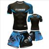 MMA Training Set Mens Short Sleeve Shorts Sanda Boxing Muay Thai Combat Sports Gym Workout