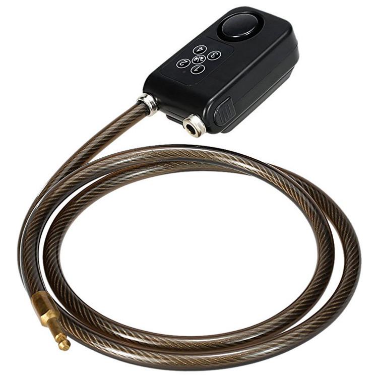 Bicycle and Scooter Anti-theft Alarm Lock: Steel Wire, Waterproof, Helmet Secure
