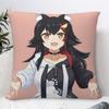 Anime Ookami Mio Pillow Case Cushion Cover Polyester Pattern Pillow Cover Kawaii Pillowcases For Office Car Home Decorative