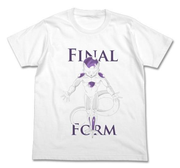 Cospa Dragon Ball Z Frieza Final Form WHITE L size T-Shirt