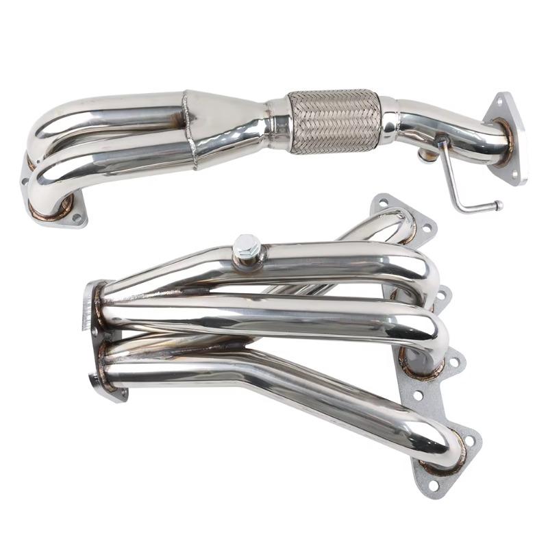 For Stainless Racing Manifold Header Exhaust For Honda Accord98-02 LS4;Combo 1998-2002 For Honda Accord F23 DX LX EX L4 2.3L