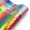 Glitter HTV Heat Transfer Vinyl Film for Iron on Tshirts Bag Vinyl for All Cutter Machine Easy to Weed for Heat Vinyl Design DIY