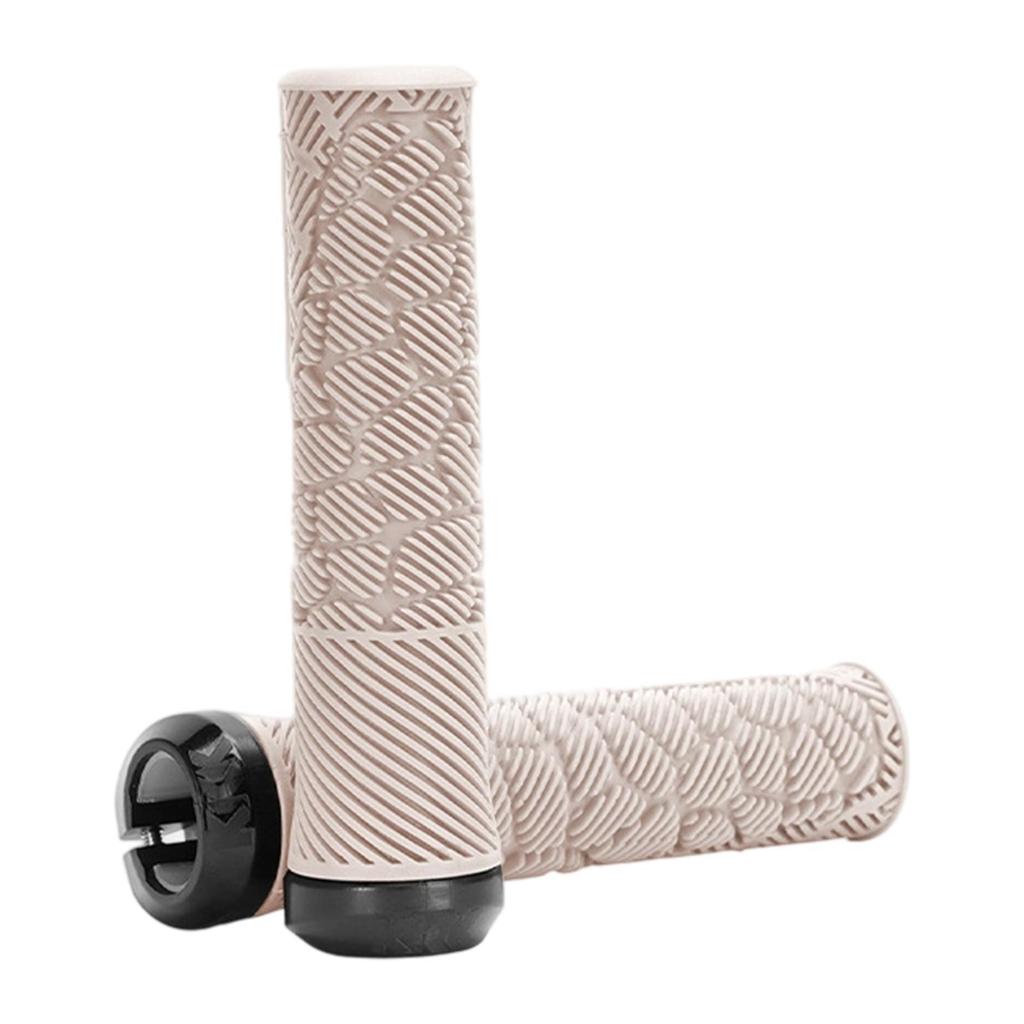 Bike Handlebar Grips Ergonomic Riding Accessories for Foldable Bikes Universal Replacement for Mountain Road Bikes Shockproof 2x