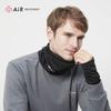 Nishikawa Air Recovery Sleep Techwear Neck Warmer, 27x26cm, Made In Japan, Black, PS94430081