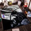 Aviation Pilot Theme Carpet with Fighter Jet, Top Gun Design Suitable for use as an anti-slip for living room bedroom sofas