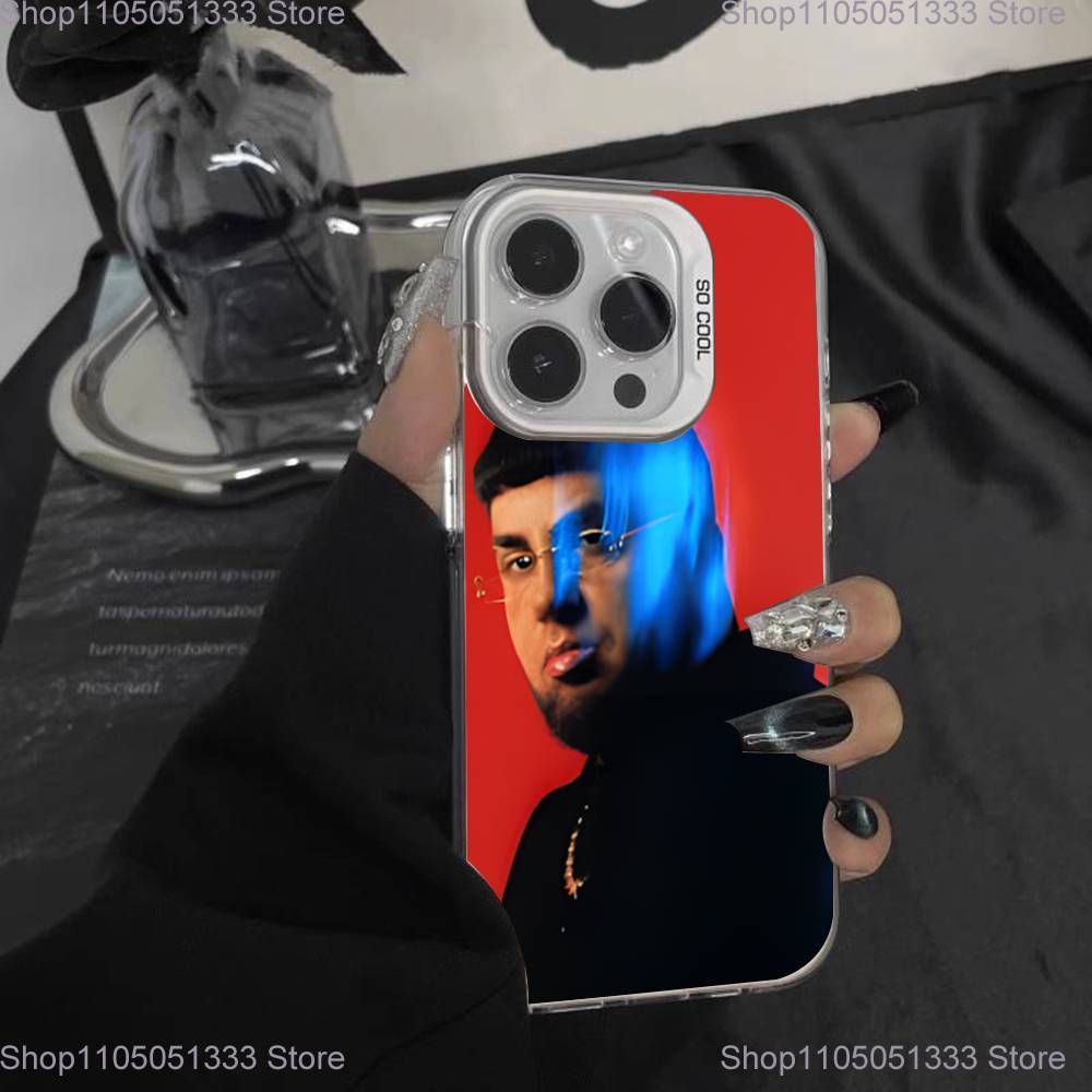 Rapper Maka Aura 2025 Tour Phone Case For iPhone 16,15,14,13,12,11,Pro,XS,Max,Plus,Mini,SE White Candy Matte Shockproof Cover