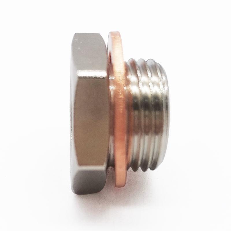 Exhaust O2 Oxygen Sensor Spacer Reducer Adapter M18 X 1.5mm To M12 X 1.25mm 2026