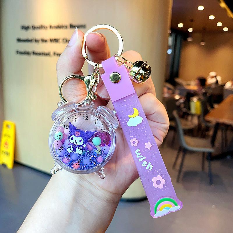 Unique Floating Sand Acryl Keychain Cute Astronaut Design For Gifts And Souvenirs