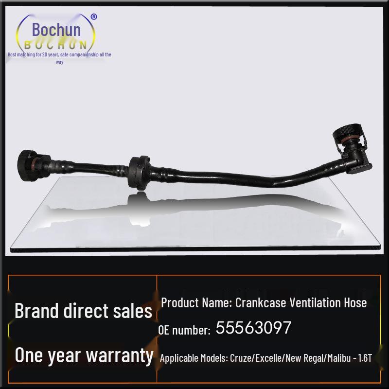 Crankcase Vent Pipe for 1.6T Chevrolet Cruze, Buick Excelle, Regal, Malibu