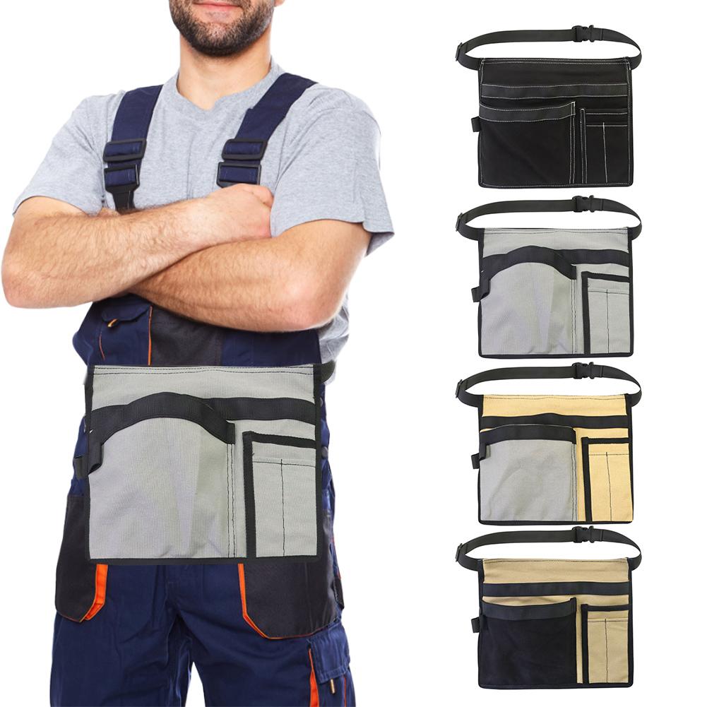 Hand Tools Storage Pouch with Belt Clip Electrician Tool Bag Adjustable Professional Electrician Pouch for Carpenters Builders