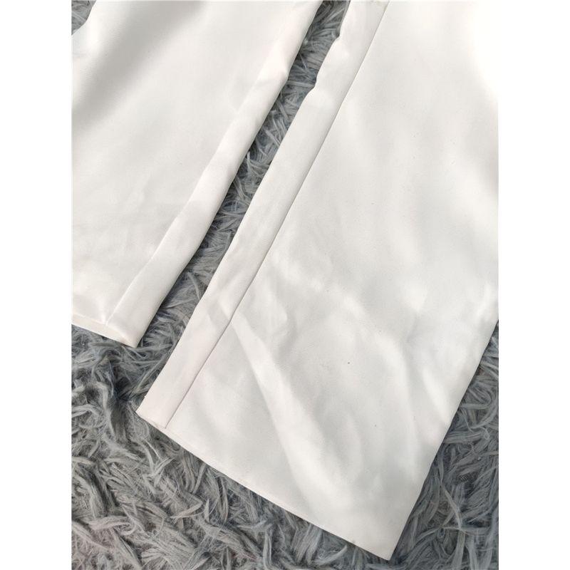 Foreign Trade Order Lu High-Quality Texture High Waist Belly Holding Heavy Drape Hip-Type Show Small Wide-Leg Pants Commuter Suit Pants