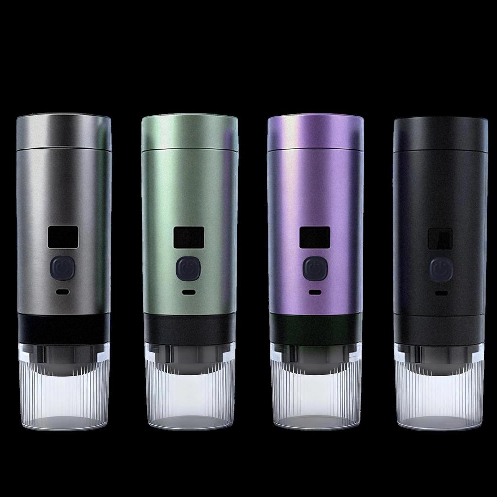 Portable Heatable Espresso Capsule Coffee Maker for Outdoor Use
