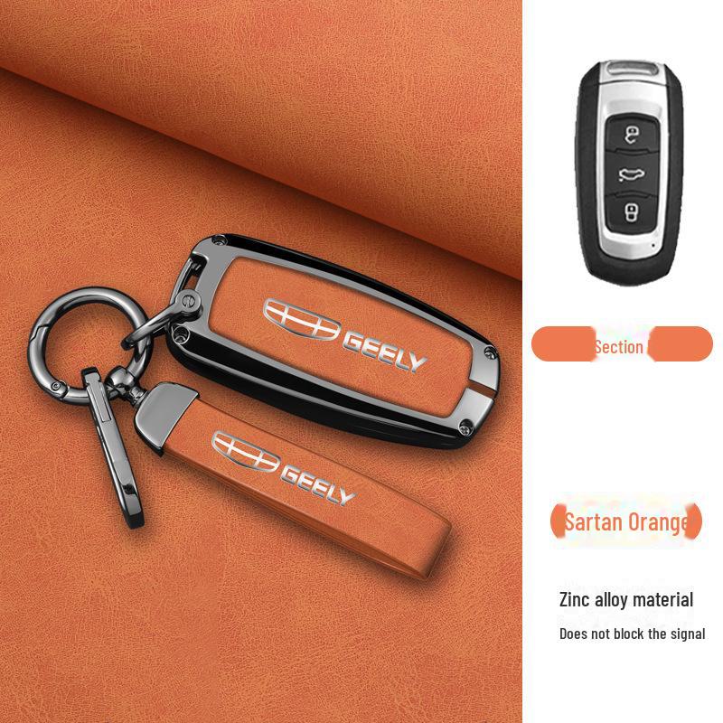 Geely Emgrand Key Cover for Xingrui, Xingyue L, Binrui Cool, Boyue, Binyue GS with Metal Buckle GL Full Package