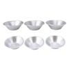 25Pcs Aluminum Egg Tart Molds Small Tart Pie Tin Mini Cupcake Cake Muffin Cookie Mold Baking Cups for Baking