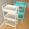Compact Multi-Layer Mobile Storage Rack for Kitchen, Living Room, Bedroom, Bathroom